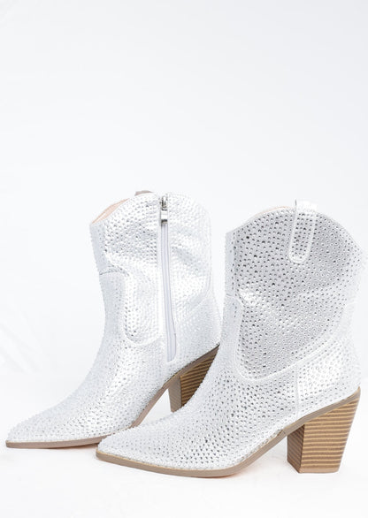 Dritan Booties- SILVER