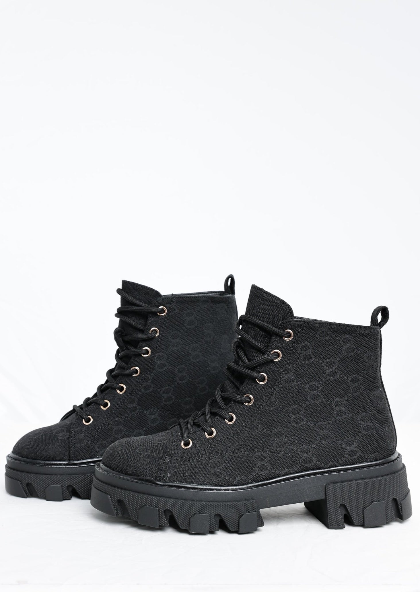 Sleek Booties- Black Print