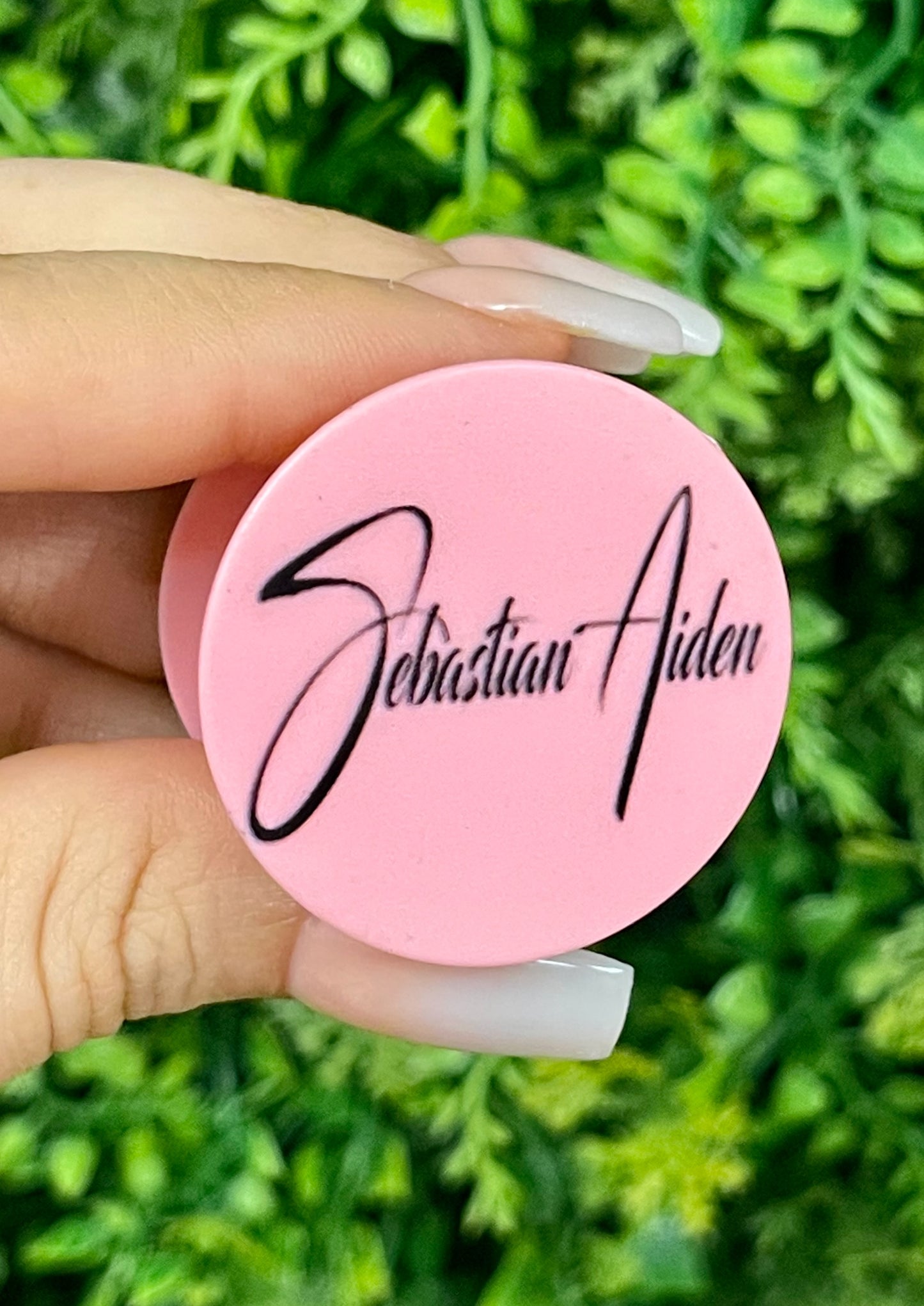 Pop Up Phone Holder- Sebastian Aiden Pink