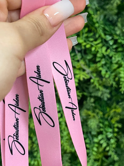 LANYARD- Sebastian Aiden Pink